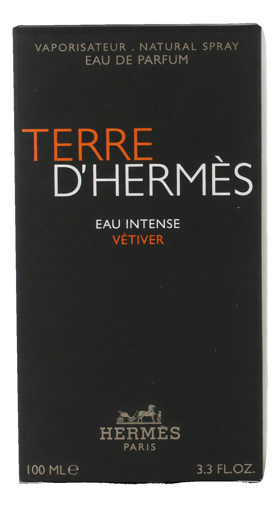 Terre D'Hermes Eau Intense Vetiver by Hermes, 3.3 oz EDP Spray for Men
