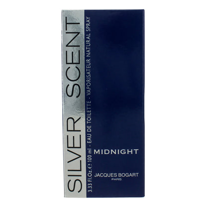 Silver Scent Midnight by Jacques Bogart, 3.33 oz EDT for Men