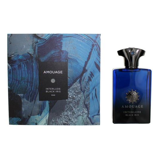 Interlude Black Iris Man by Amouage, 3.4 oz EDP Spray for Men