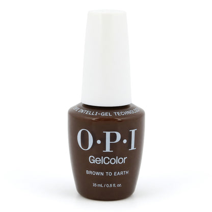 OPI Gel Nail Polish by OPI, 0.5 oz Gel Color - Brown to Earth - Brown to Earth