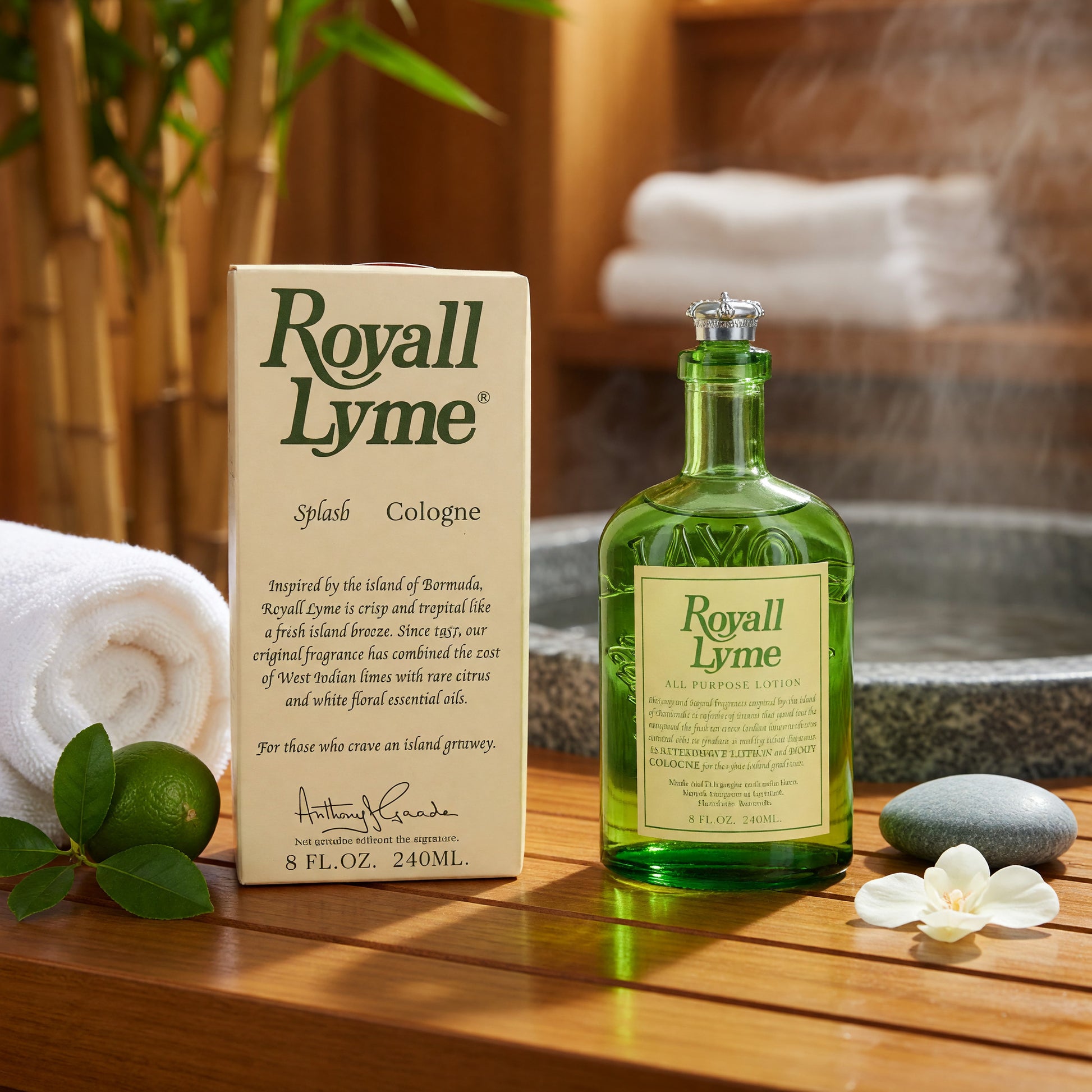 Royall Lyme by Royall Fragrances, 8 oz All Purpose Lotion for Men