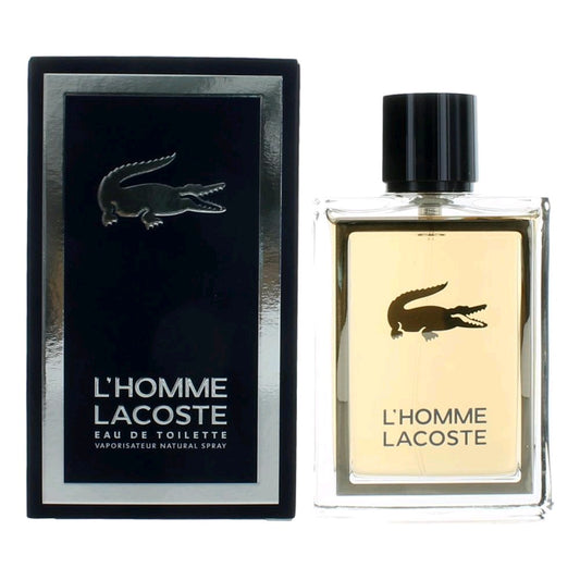 Lacoste L'Homme by Lacoste, 3.4 oz EDT Spray for Men