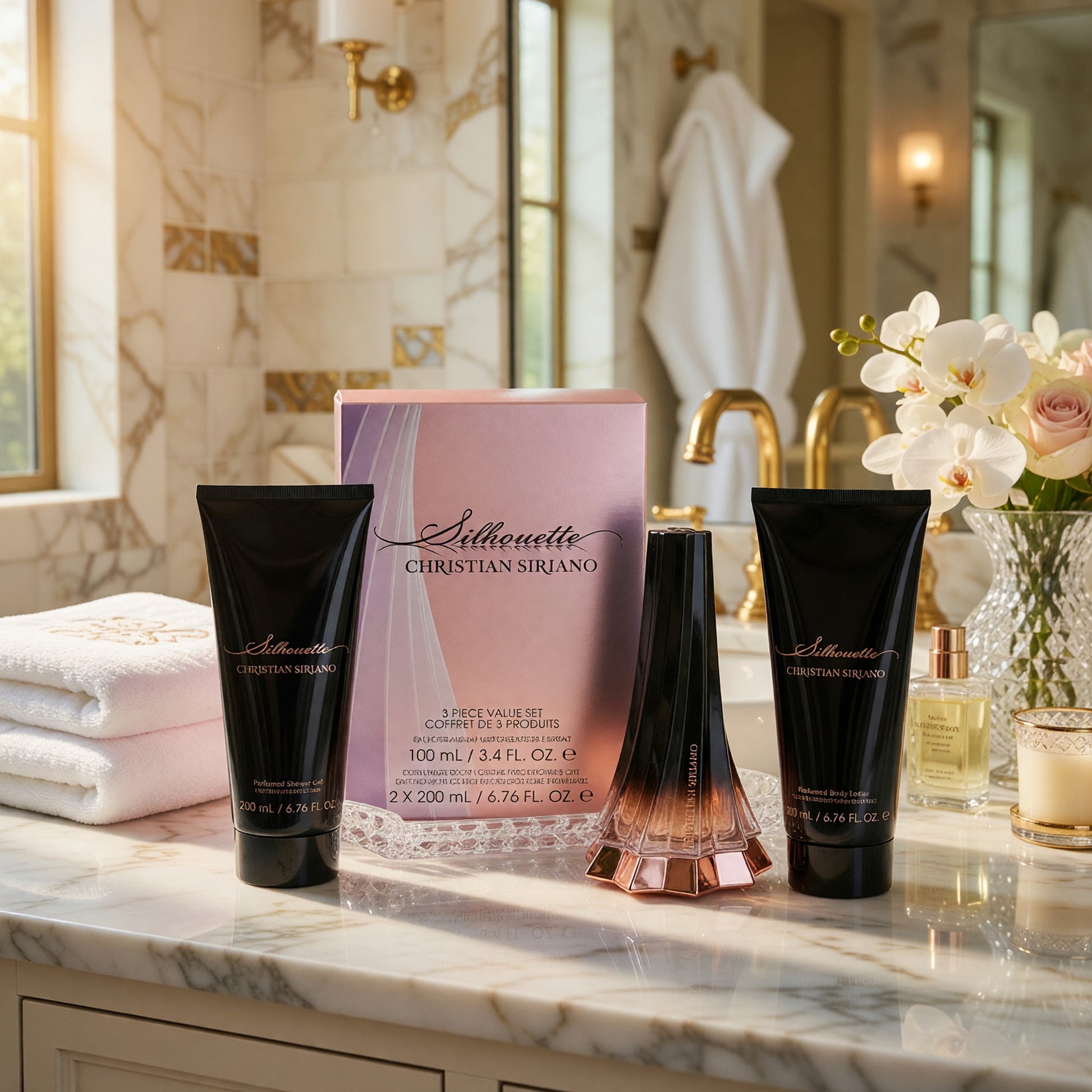 Silhouette by Christian Siriano, 3 Piece Gift Set for Women