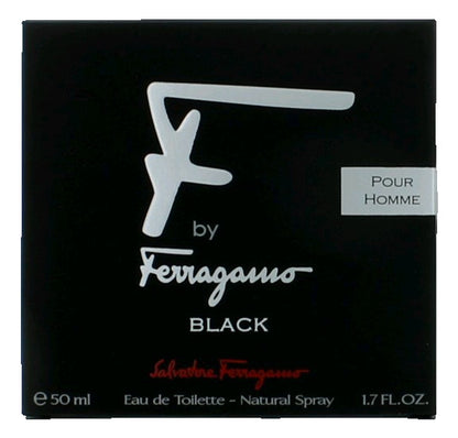 F Black by Salvatore Ferragamo, 1.7 oz EDT Spray for Men