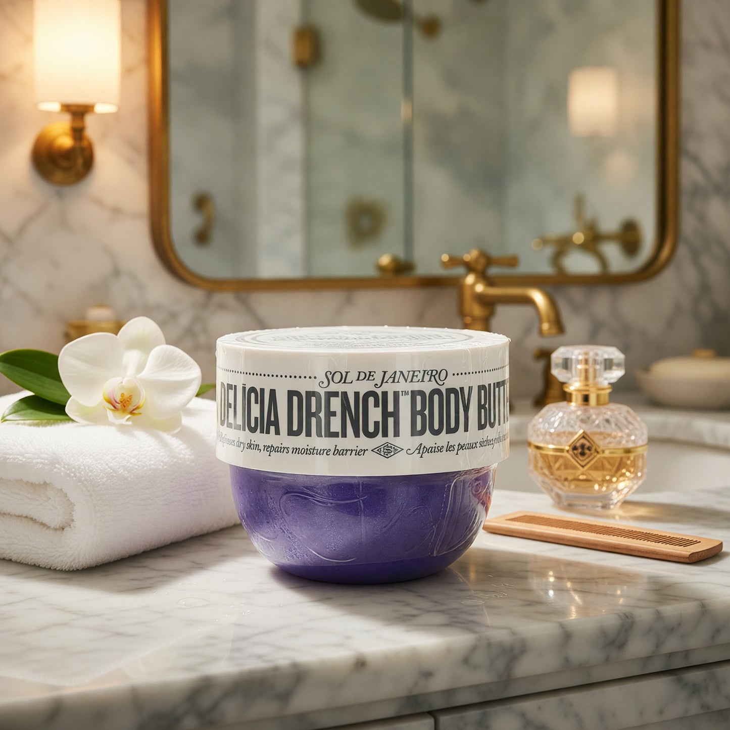 Delicia Drench by Sol De Janeiro, 2.5 oz Body Butter