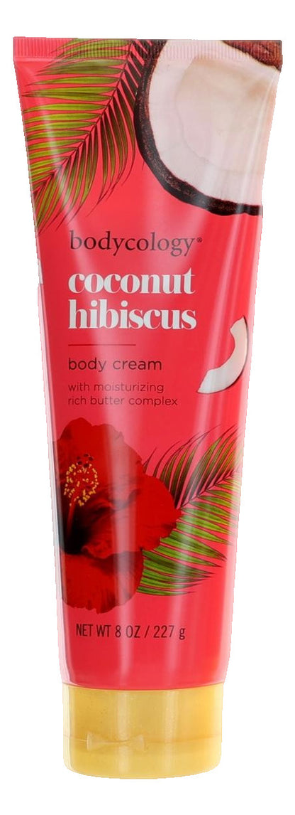 Coconut Hibiscus by Bodycology, 4 Pack 8oz Moisturizing Body Cream women