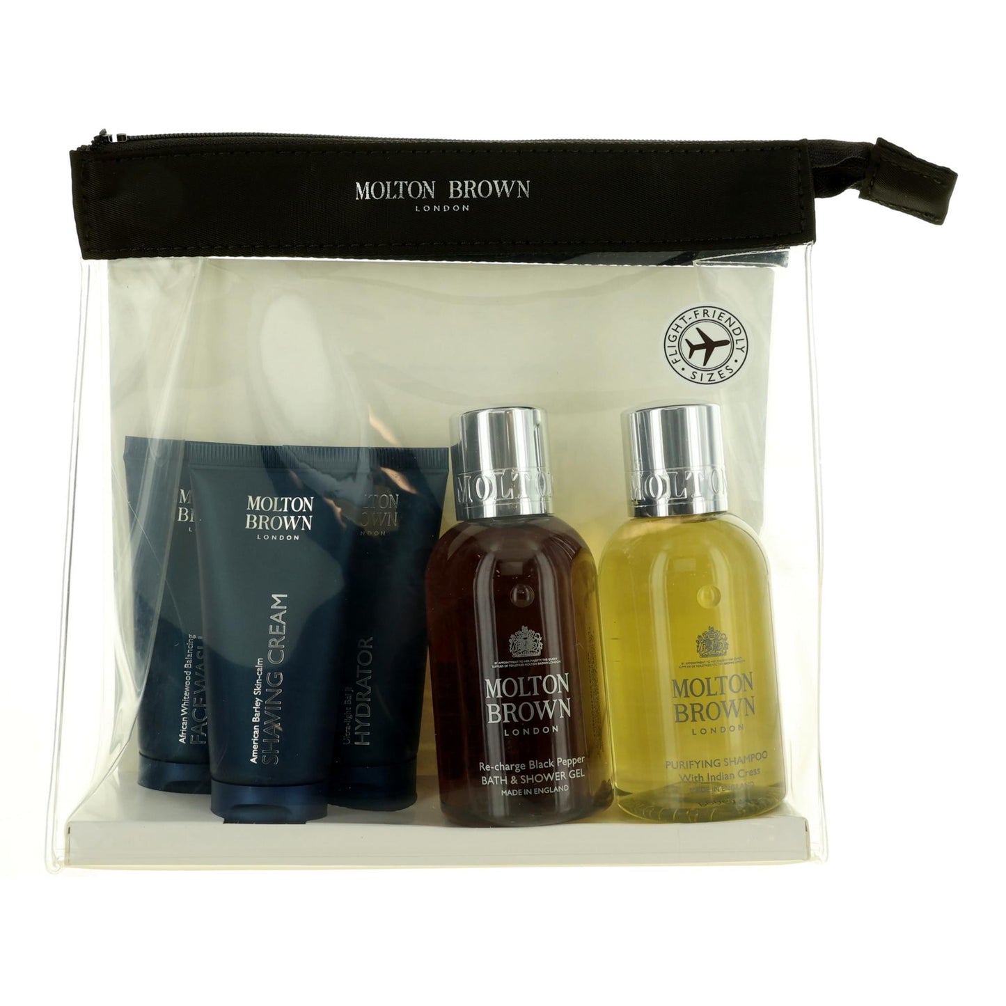 Well Groomed by Molton Brown, 5 Piece Carry On Set for Men