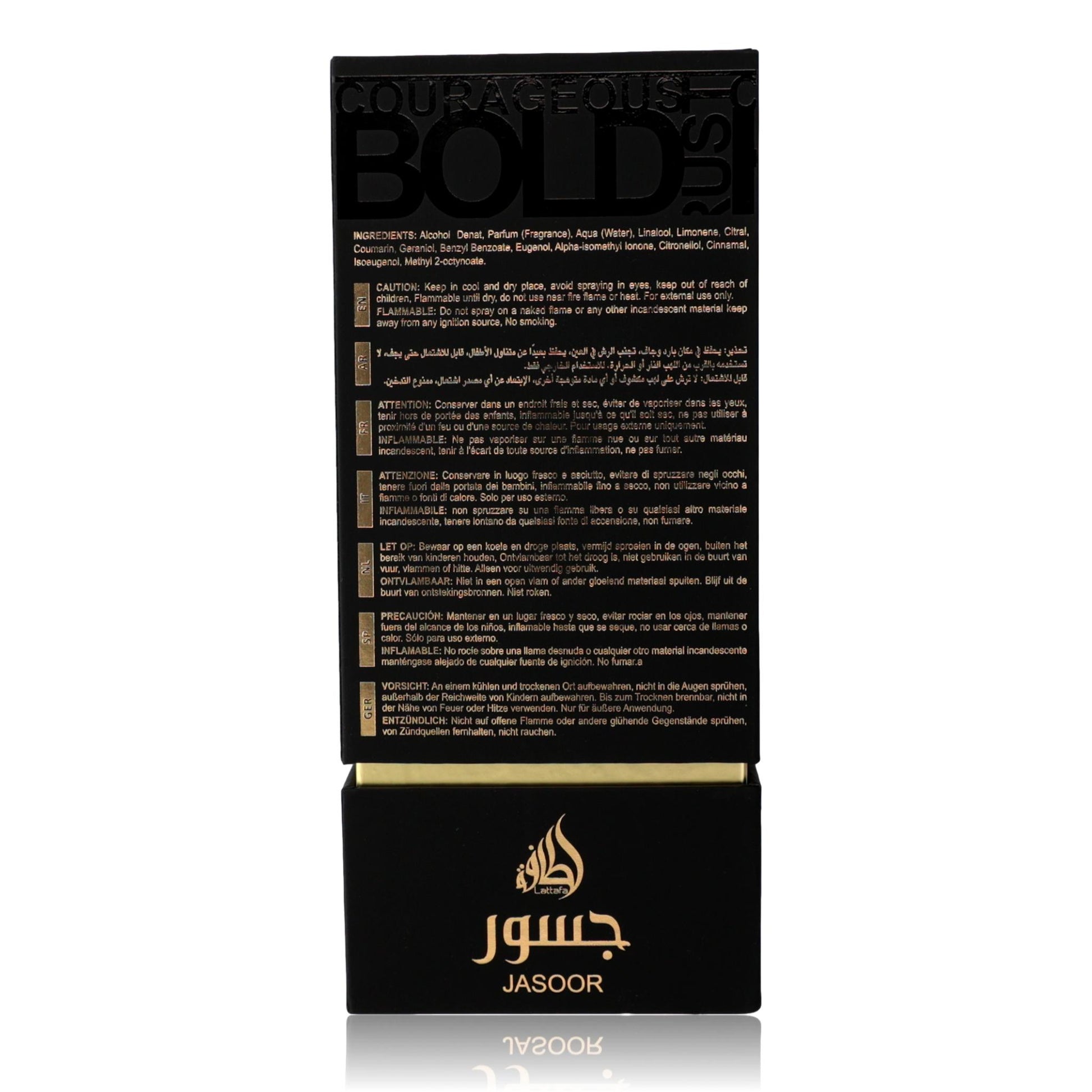 Jasoor by Lattafa, 3.4 oz EDP Spray for Unisex