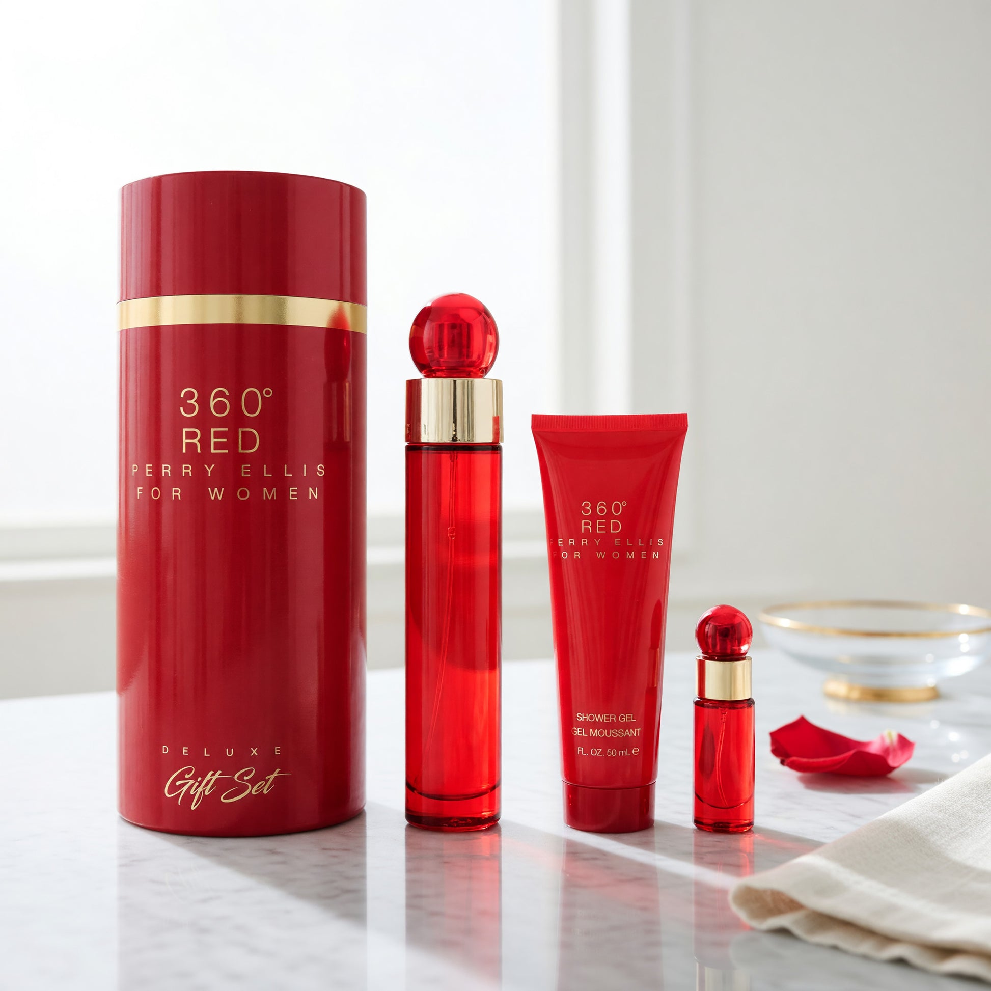 Perry Ellis 360 Red by Perry Ellis, 3 Piece Set for Women