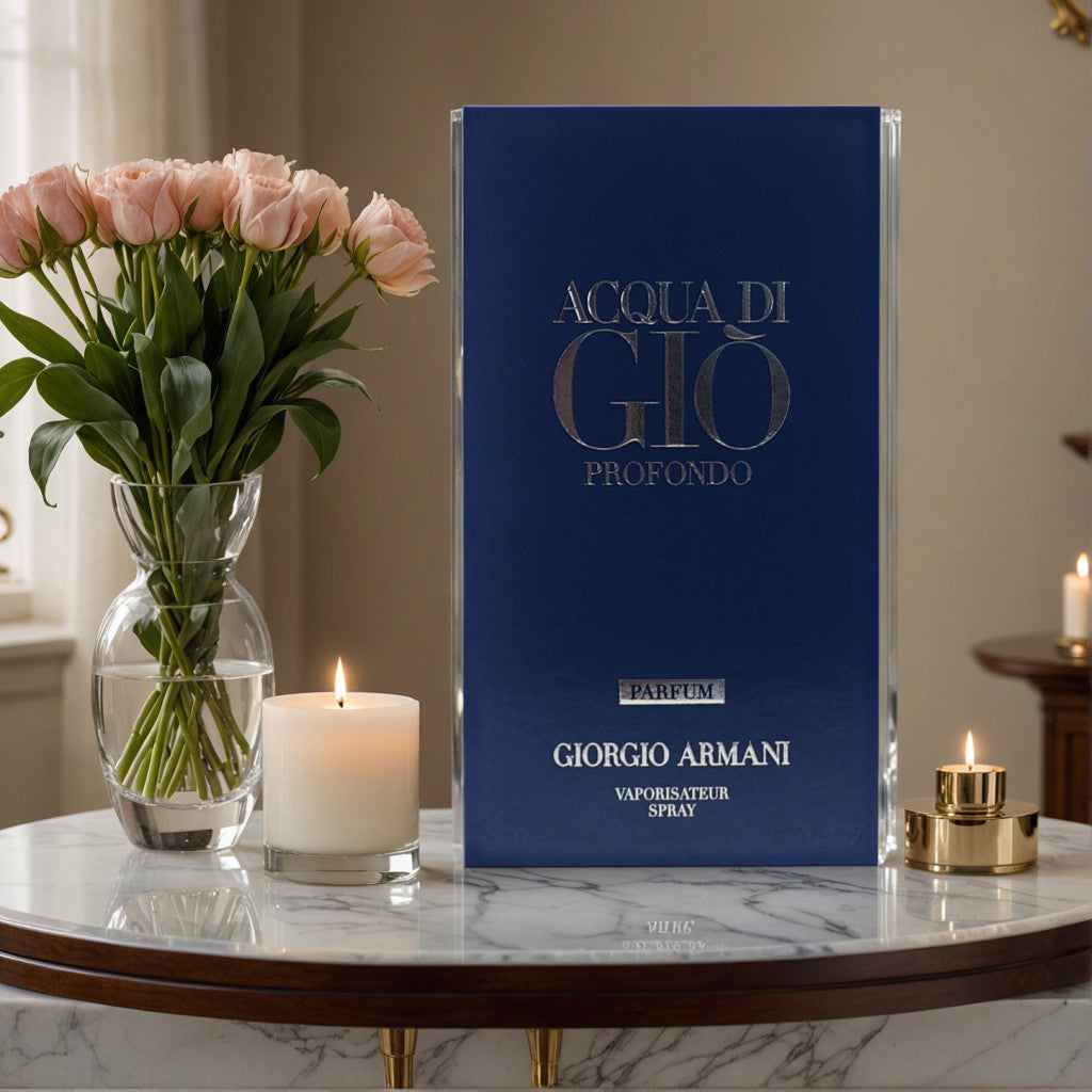 Acqua Di Gio Profondo by Giorgio Armani, 1.6 oz Parfum spray for Men