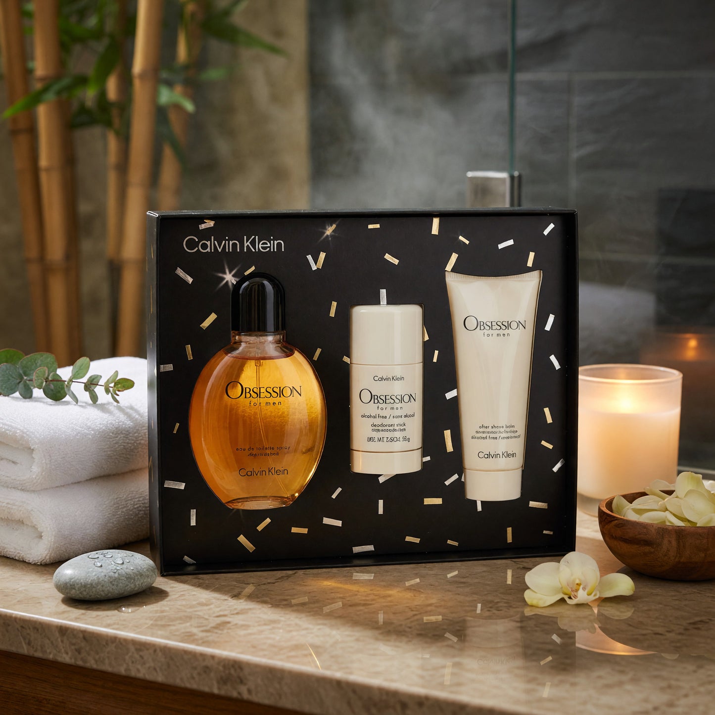 Obsession by Calvin Klein, 3 Piece Gift Set for Men