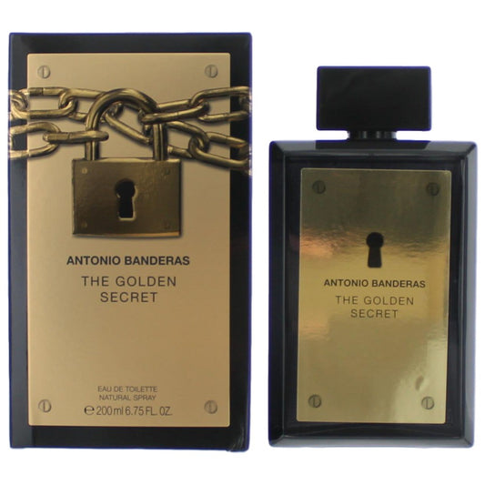 The Golden Secret by Antonio Banderas, 6.7 oz EDT Spray for Men