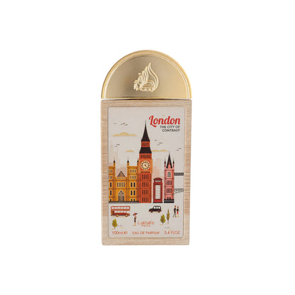 London The City Of Contrast by Lattafa, 3.4 oz EDP Spray for Unisex