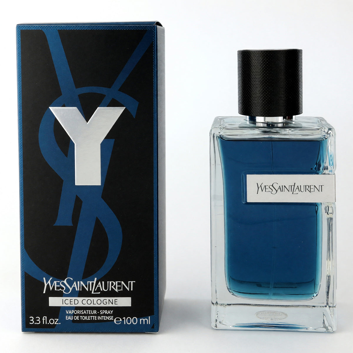 Ysl Y Iced Cologne by Yves Saint Laurent, 3.3oz EDT Intense Spray men