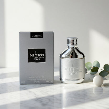 Nitro Elixir by Dumont, 3.4 oz Extrait De Parfum Spray for Men