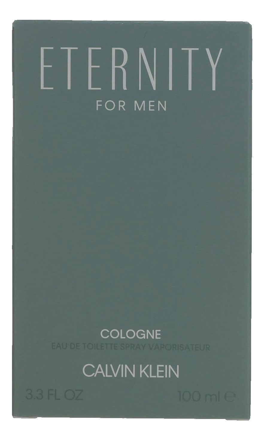 Eternity Cologne by Calvin Klein, 3.4 oz EDT Spray for Men