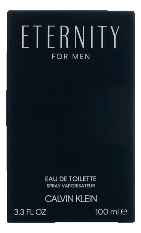 Eternity by Calvin Klein, 3.3 oz EDT Spray for Men
