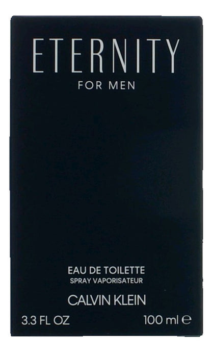 Eternity by Calvin Klein, 3.3 oz EDT Spray for Men