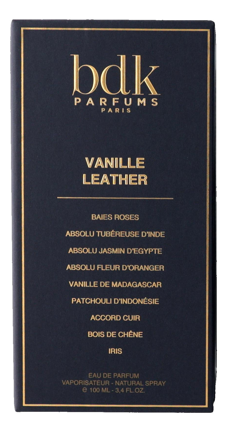 Vanille Leather by BDK Parfums, 3.4 oz EDP Spray for Unisex