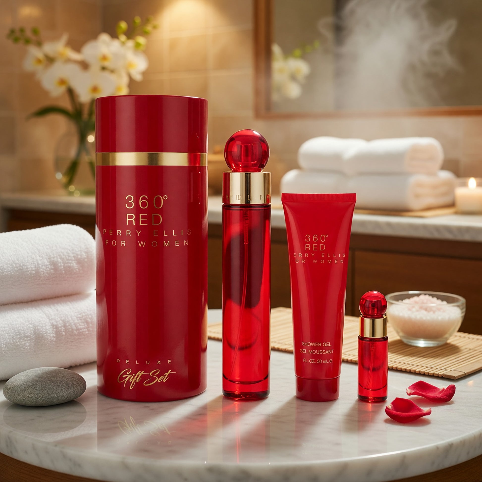 Perry Ellis 360 Red by Perry Ellis, 3 Piece Set for Women