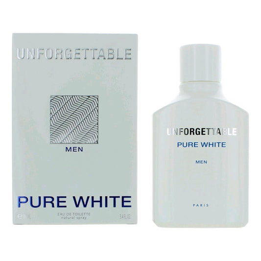 Unforgettable Pure White by Glenn Perri, 3.4 oz EDT Spray for Men
