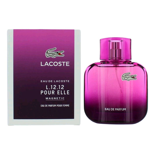Lacoste L.12.12 Pour Elle Magnetic by Lacoste, 2.7 oz EDP Spray women