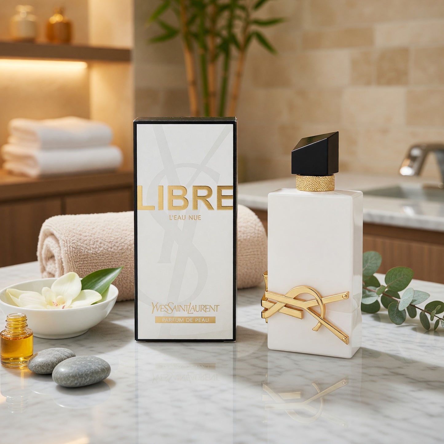 Libre L'eau Nue by YSL, 3 oz Parfum De Peau Spray for Women