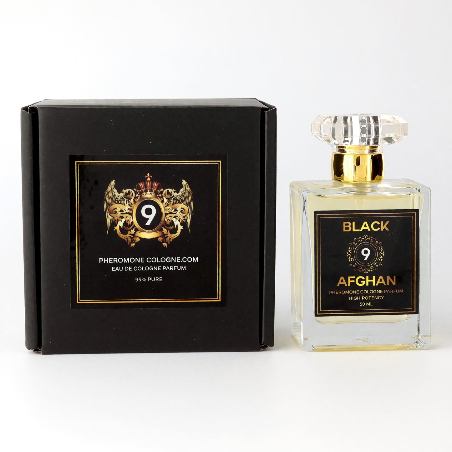 Black Afghan by Pheromone Cologne, 1.75oz Cologne Parfum Spray men