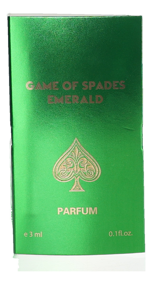 Game of Spades Emerald by Jo Milano, 0.1 oz Parfum for Unisex Sample