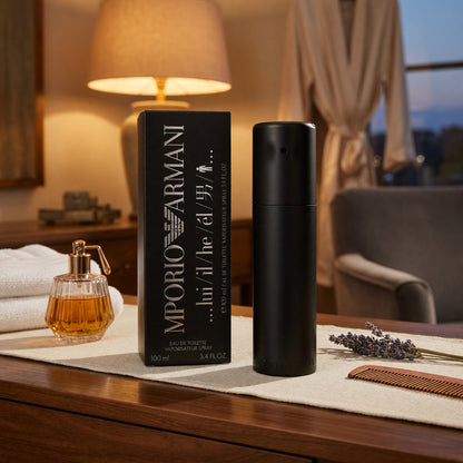 Emporio Armani He by Emporio Armani, 3.4 oz EDT Spray for Men