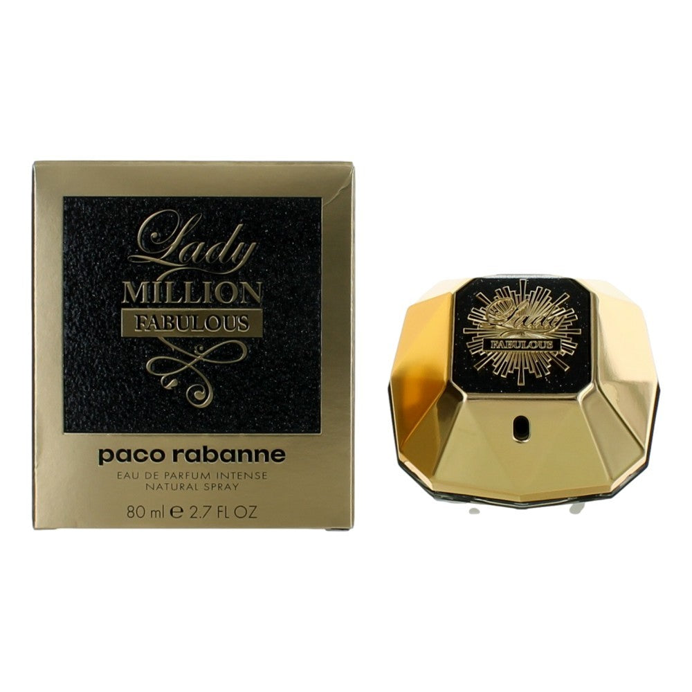 Lady Million Fabulous by Paco Rabanne, 2.7 oz EDP Spray for Women