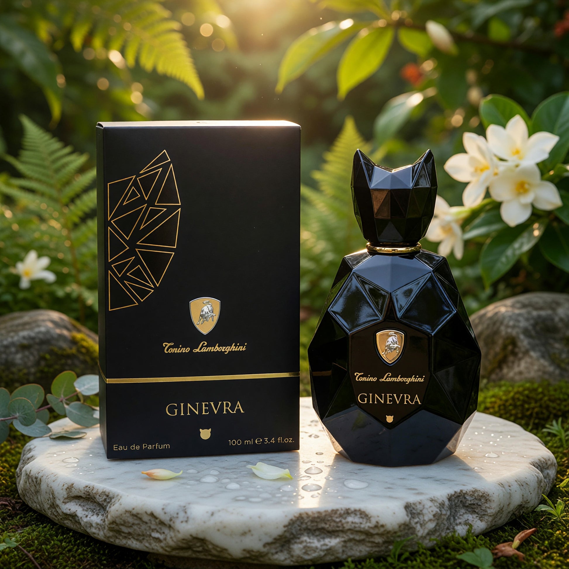 Ginevra Black by Tonino Lamborghini, 3.4 oz EDP Spray for Women 