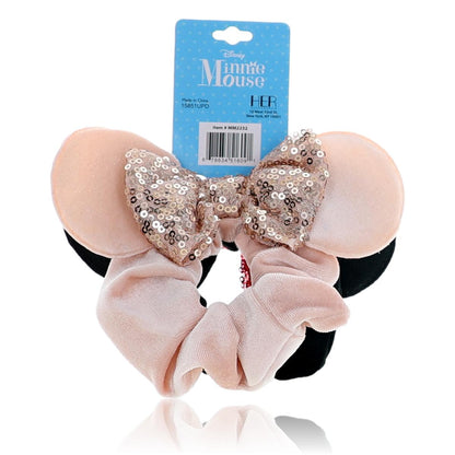 Minnie Mouse Hair Scrunchies by Disney, 2 Pack for Kids