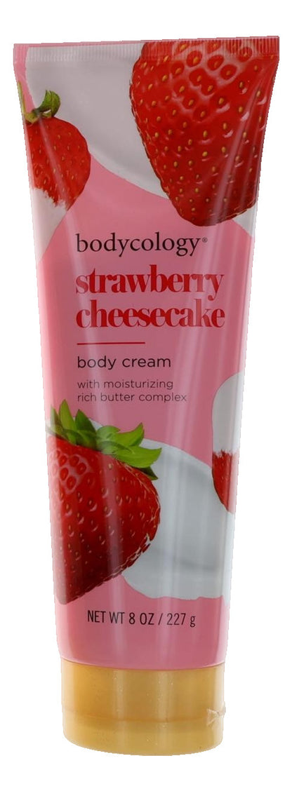 Strawberry Cheesecake by Bodycology, 4 Pack 8oz Moisturizing Body Cream women
