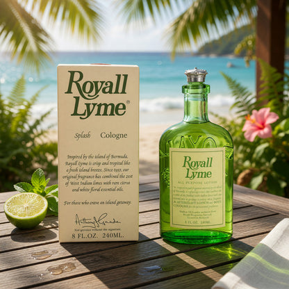 Royall Lyme by Royall Fragrances, 8 oz All Purpose Lotion for Men