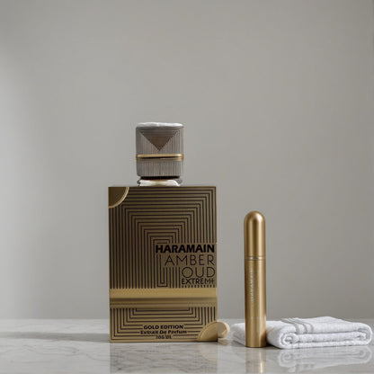 Amber Oud Extreme Gold Edition, 6.7oz Extrait de Parfum for Unisex
