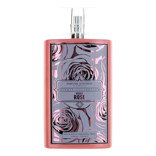 Velvet Rose by Aubusson, 3.4 oz EDP Spray for Women Pink Bottle