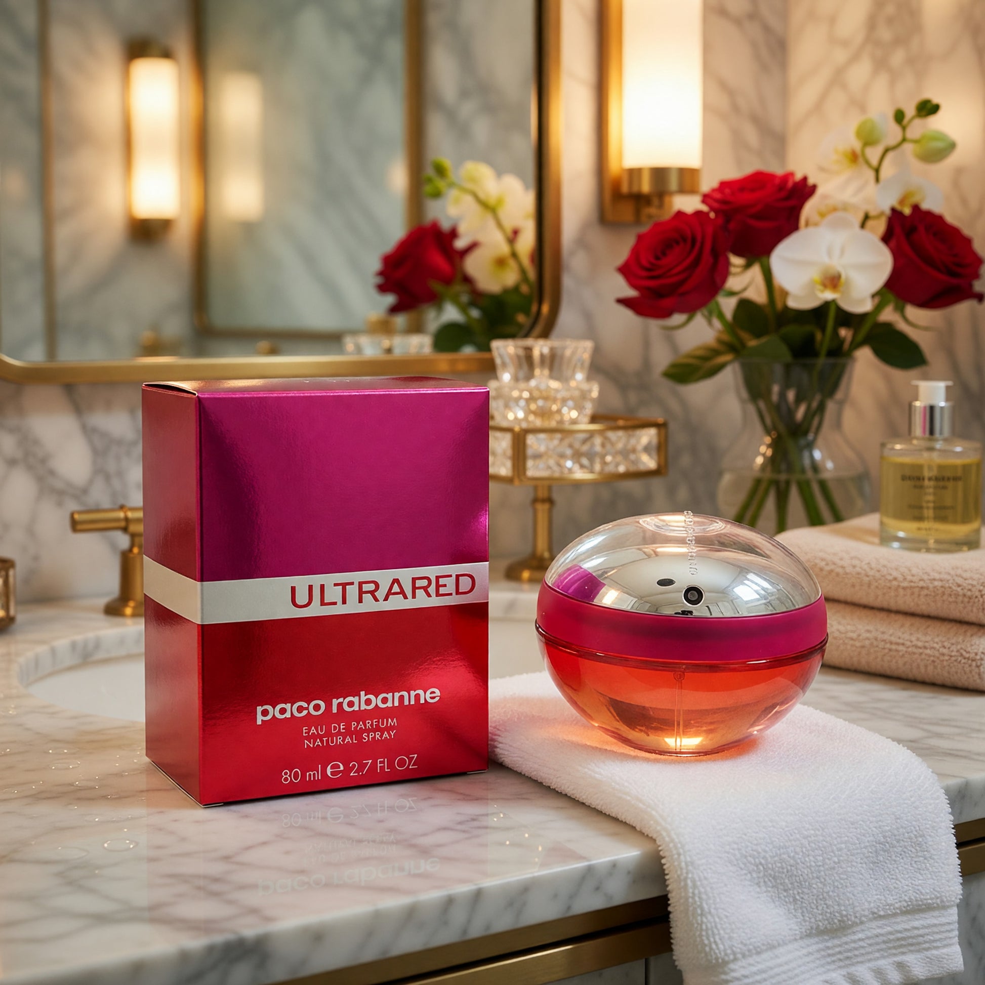 Ultrared by Paco Rabanne, 2.7 oz EDP Spray for Women