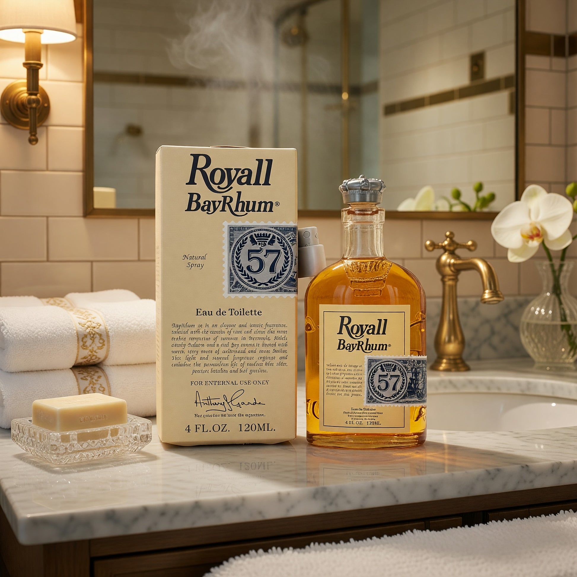 Royall BayRhum 57 by Royall Fragrances, 4 oz EDT Spray for Men