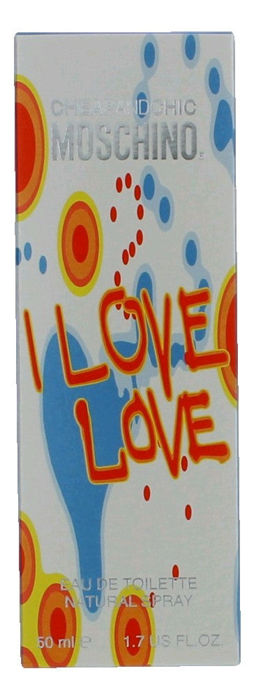 I Love Love Cheap & Chic by Moschino, 1.7 oz EDT Spray for Women