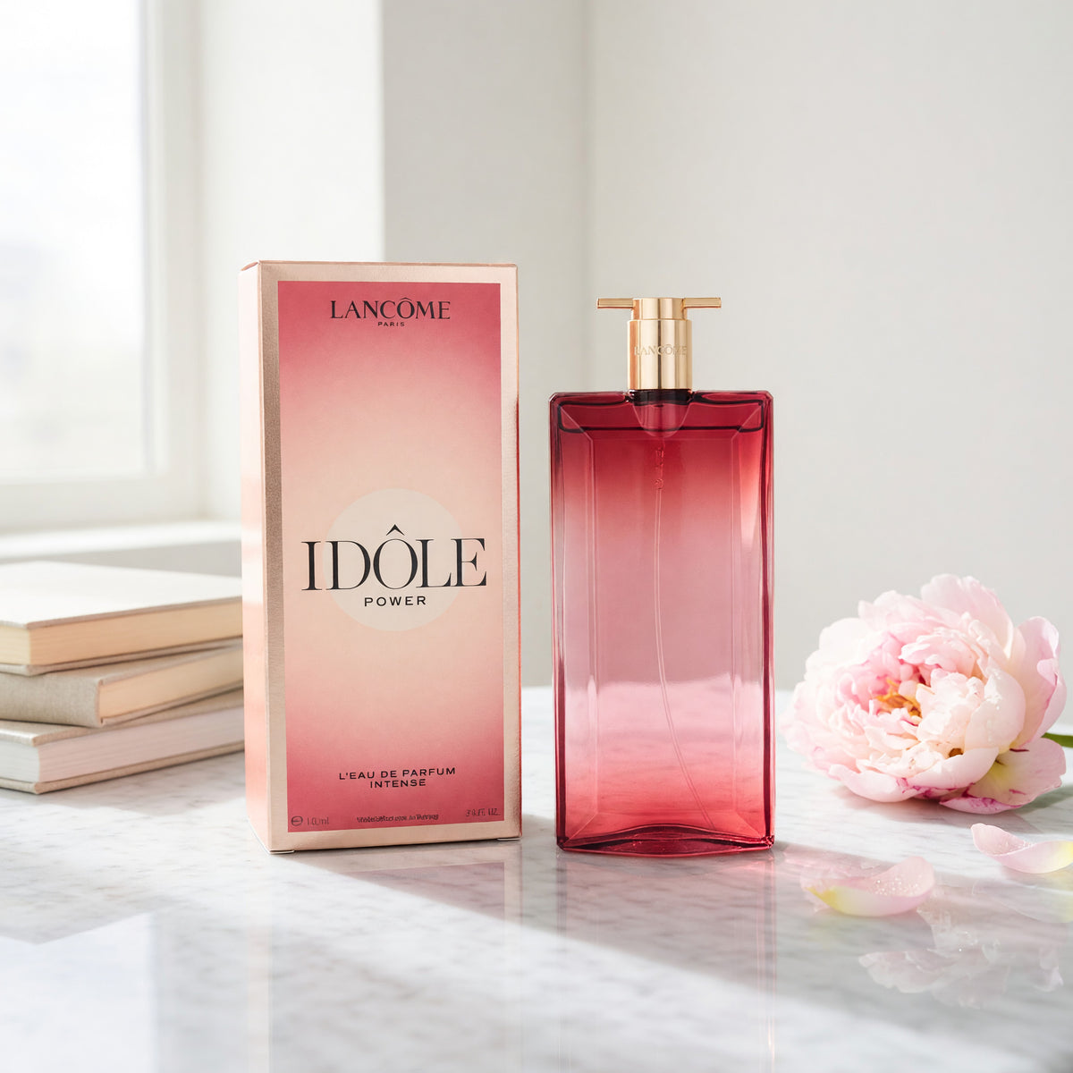 Idole Powder Intense by Lancome, 3.4 oz EDP Spray for Women