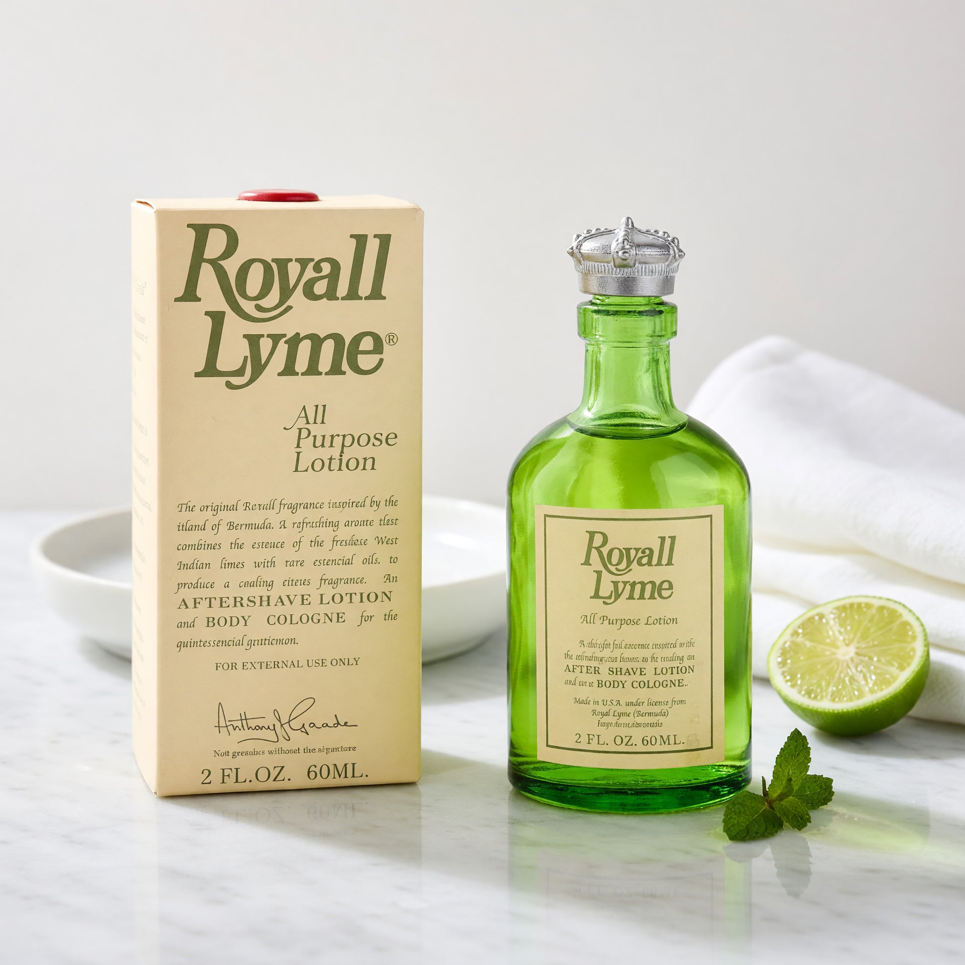 Royall Lyme by Royall Fragrances, 2 oz All Purpose Lotion for Men