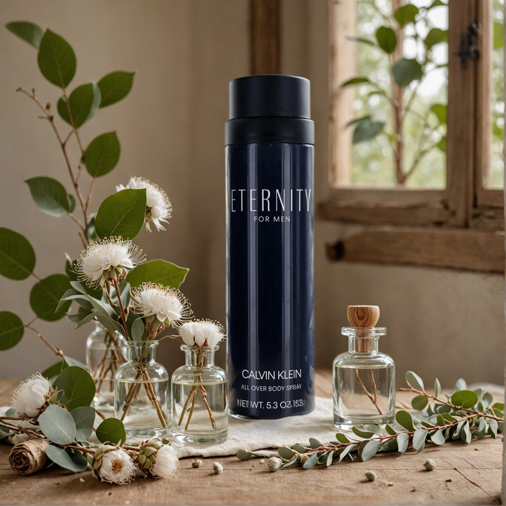 Eternity by Calvin Klein, 5.3 oz All Over Body Spray for Men