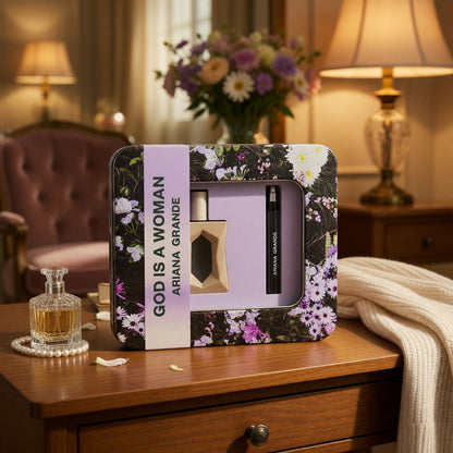 God Is A Woman by Ariana Grande, 2 Piece Gift Set for Women.