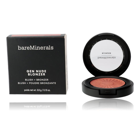 Bare Minerals Gen Nude Blonzer, .13oz Blush & Bronzer - Kiss Of Rose