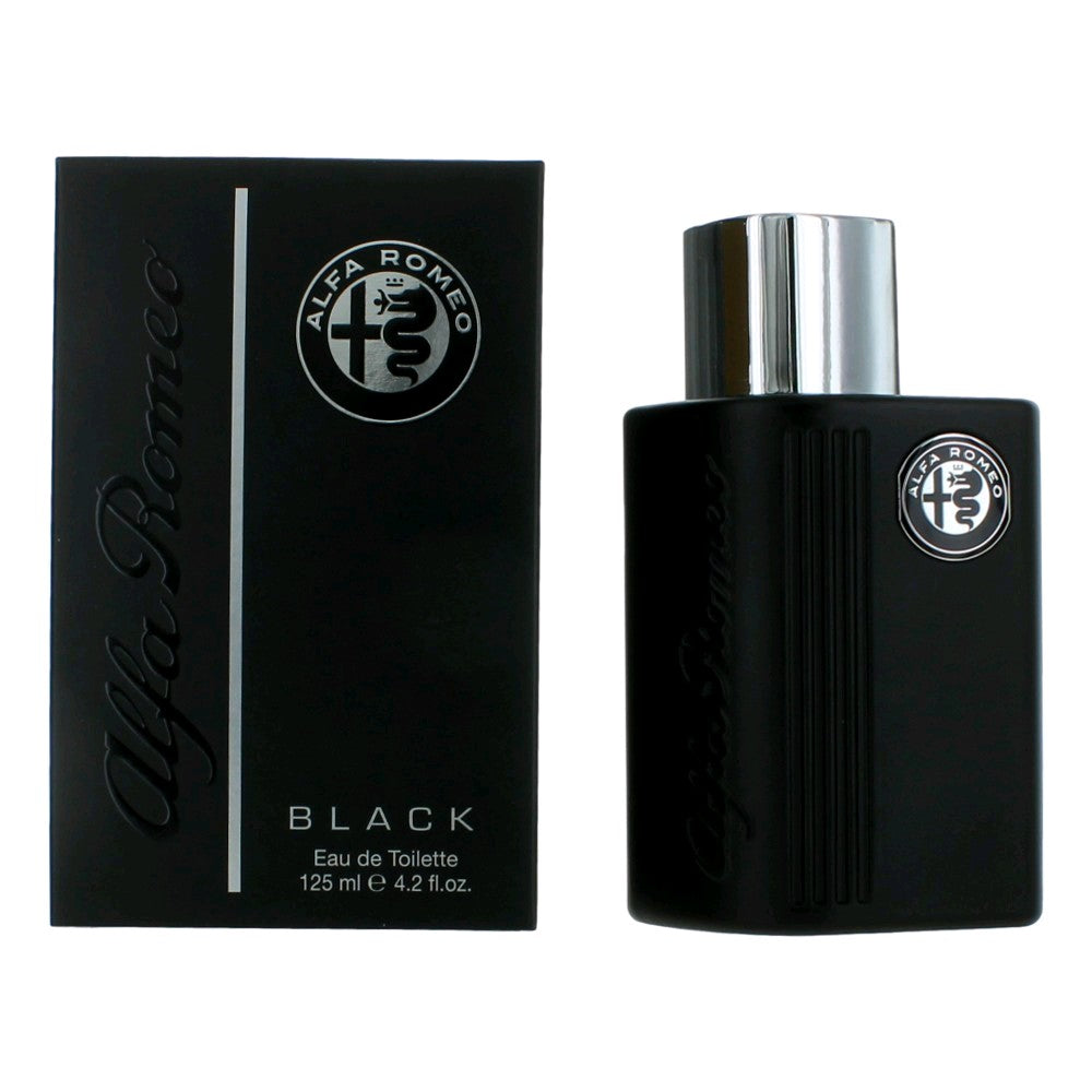 Alfa Romeo Black by Alfa Romeo, 4.2 oz EDT Spray for Men