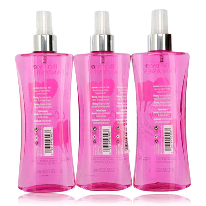 Cotton Candy by Body Fantasies, 3 Pack 8oz Fragrance Body Spray women