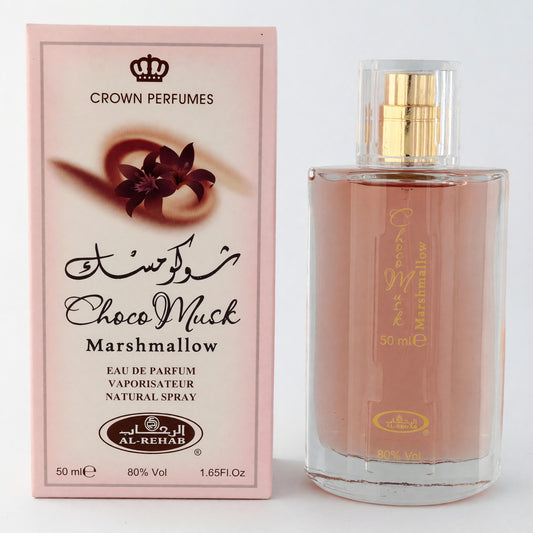 Choco Musk Marshmallow by Al Rehab, 1.65 oz EDP Spray for Unisex