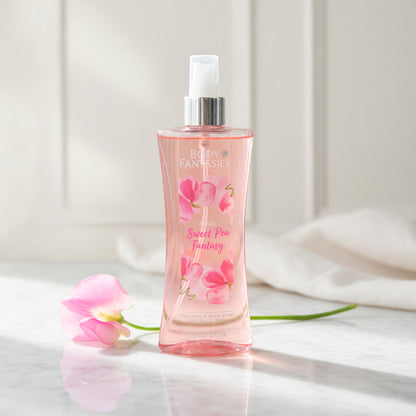 Pink Sweet Pea Fantasy by Body Fantasies, 8oz Fragrance Body Spray women