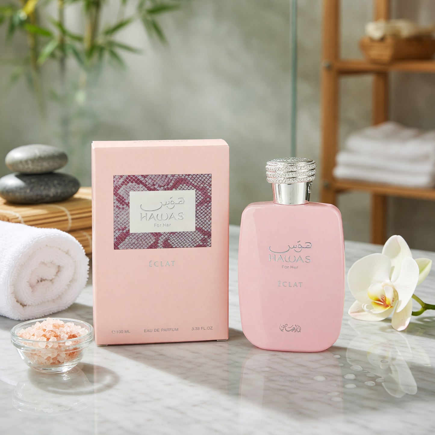 Hawas Eclat by Rasasi, 3.4 oz EDP Spray for Women